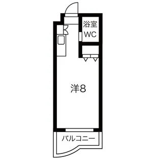 ジョイフル藤ヶ丘【204号室】の間取り