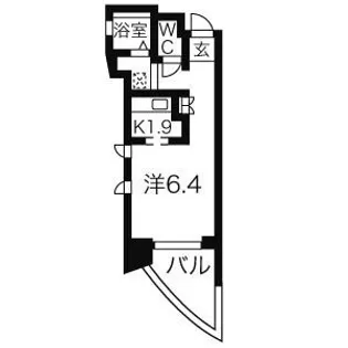 グランステージ千種【4階】の間取り