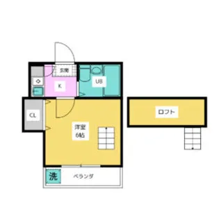 サニーハイム桜【2階】の間取り