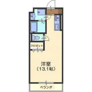 ハイトピア瑞穂【5階】の間取り