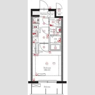 MAXIV名古屋【702号室】の間取り