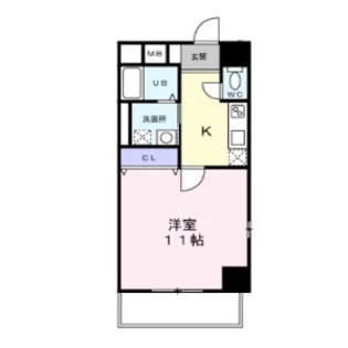 コートモーリス新道【7階】の間取り