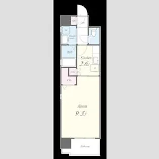 パンシオン千種【5階】の間取り