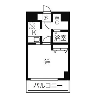 リベール名駅南【8階】の間取り