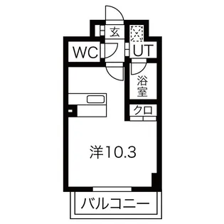 シティライフ池下西【2階】の間取り