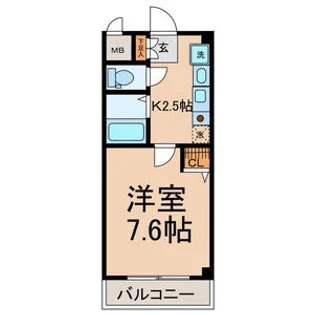 セレッソ本陣【3階】の間取り