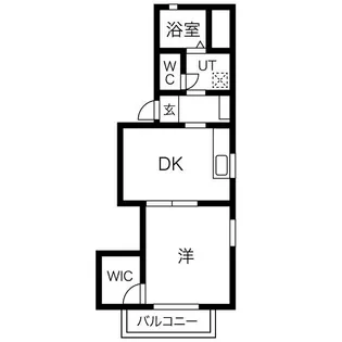 プラチナハウス【201号室】の間取り
