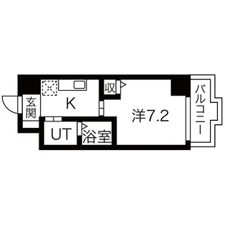 ヴァンデュール名古屋御器所【302号室】の間取り
