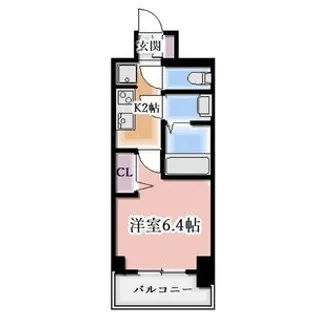 プレサンス広小路通 葵【8階】の間取り