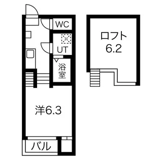 NAGOMI【2階】の間取り