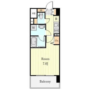 レジデンス東別院スクエア【3階】の間取り