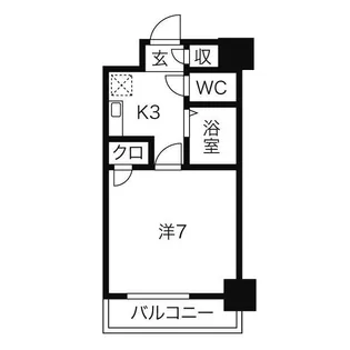 CALM TAIKOH BLD.【8階】の間取り