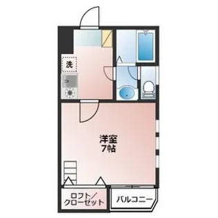 アムール金山【2階】の間取り
