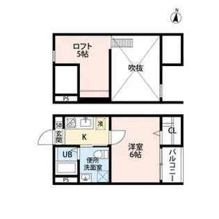 les ailes(レゼール)【1階】の間取り