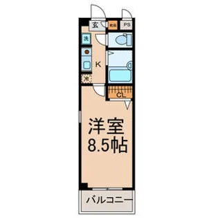 オンディーヌ【1階】の間取り