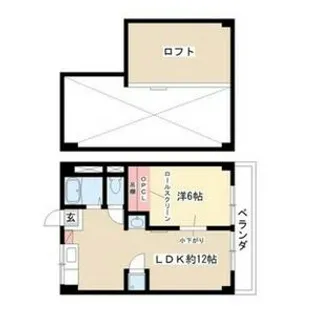 シーズンコート上小田井西Ⅰ【401号室】の間取り