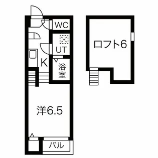 アインス グリュック【101号室】の間取り