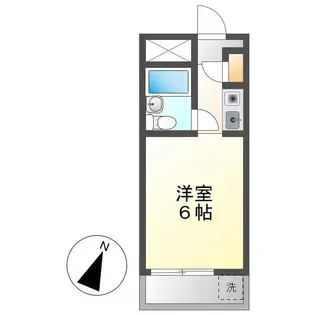 パルティーレ神宮南(旧:ドール神宮南)【308号室】の間取り