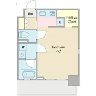 レジデンスSUN.K(レジデンスサンケー)【0902号室】の間取り