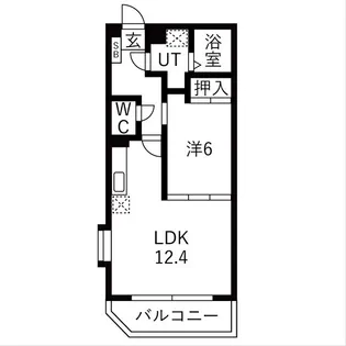 ノブリス港北【4階】の間取り