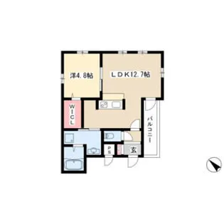 GLANZ千種【302号室】の間取り