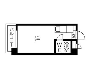 プレスイン南本山【2G号室】の間取り