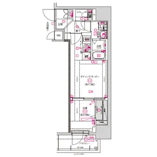 CREST TAPP東別院【903号室】の間取り