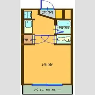 ジュネス瓢箪山【4C号室】の間取り