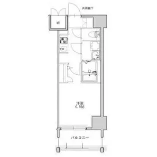 S-RESIDENCE名駅北alesia(アレシア)【5階】の間取り