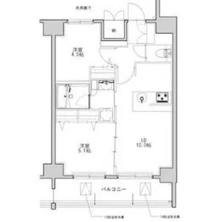 S-RESIDENCE名駅北alesia(アレシア)【15階】の間取り
