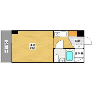 サンアベニュー小幡【210号室】の間取り