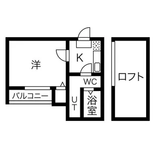 メゾン オードリー【2階】の間取り
