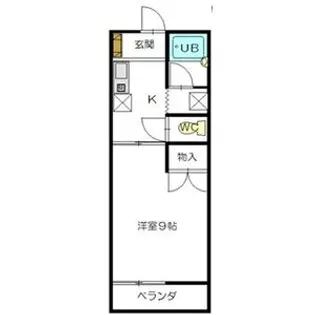 サンリッチ【108号室】の間取り