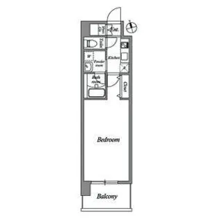 レジデンシア今池【0503号室】の間取り