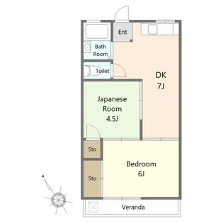 本郷ビレッジ【3階】の間取り