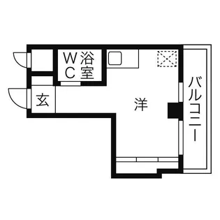 小塩マンション【2C号室】の間取り