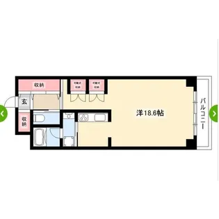 モンレーヴ千種【102号室】の間取り