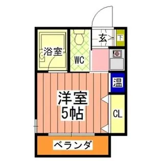 ルミエール城山【C1号室】の間取り