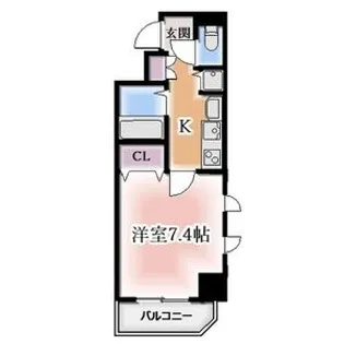 プレサンス桜通り葵【5階】の間取り