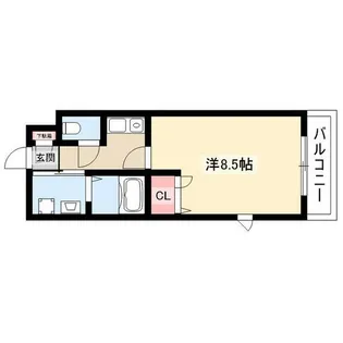 アムール白浜【2階】の間取り