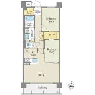 ヒヴィ・カーサ瑞穂【103号室】の間取り