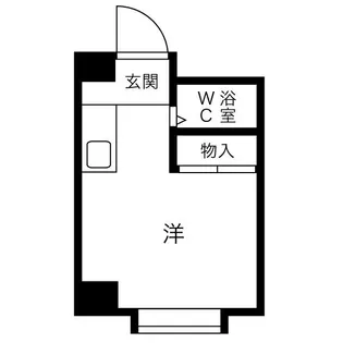プレドジャルダン正木【203号室】の間取り