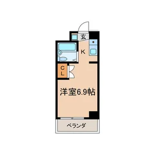 ピボットヴァンベール【307号室】の間取り