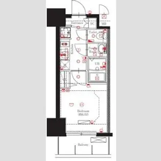 MAXIV名古屋【904号室】の間取り