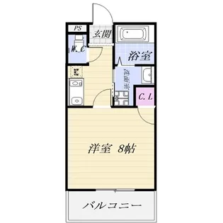 アネックス野南【305号室】の間取り