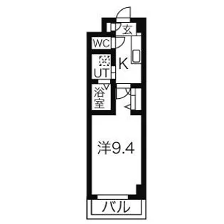 ホワイトクレスト【402号室】の間取り