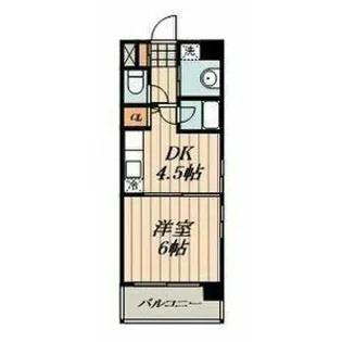 新栄アーバンハイツ【8階】の間取り