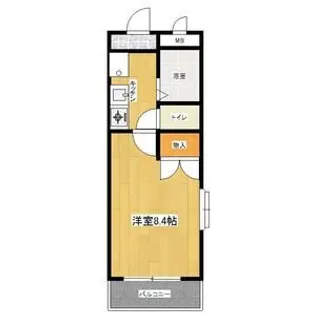 ヒルズ森【301号室】の間取り