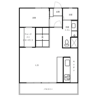 サンシャインマンション【6B号室】の間取り