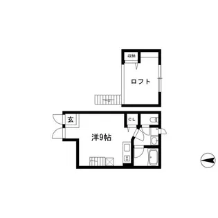 SuccessⅢ(サクセススリー)(ZEROセレブ)【2階】の間取り